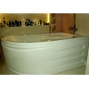 Акриловая ванна 1MarKa Diana R 170x105, с каркасом