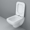 Комплект Инсталляция Geberit Duofix 4 в 1 с кнопкой смыва + Унитаз Am.Pm Tender смикролифтом + Держатель туалетной бумаги