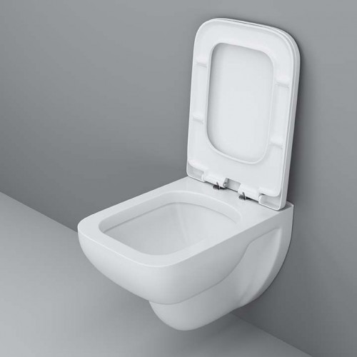 Комплект Инсталляция Geberit Duofix Sigma 12 Plattenbau с кнопкой смыва + Унитаз Am.Pm Tender с микролифтом + Держатель туалетной бумаги