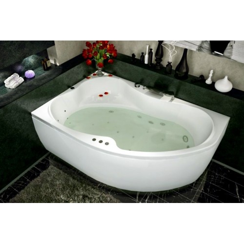 Акриловая ванна Aquanet Capri 160x100 L с каркасом