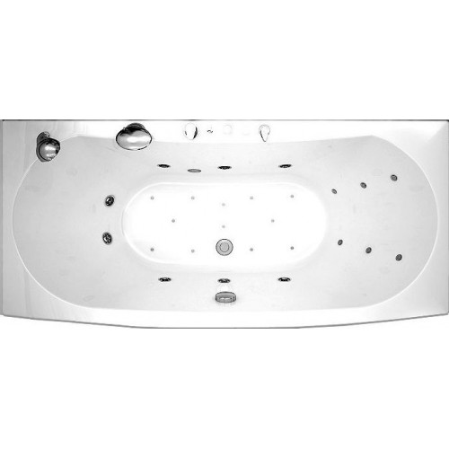 Акриловая ванна Aquanet Izabella 158x75 с каркасом