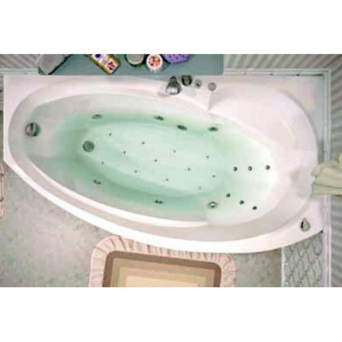 Акриловая ванна Aquanet Jersey 170x100 R с каркасом
