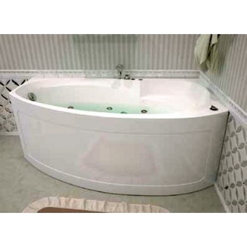 Акриловая ванна Aquanet Jersey 170x100 R с каркасом
