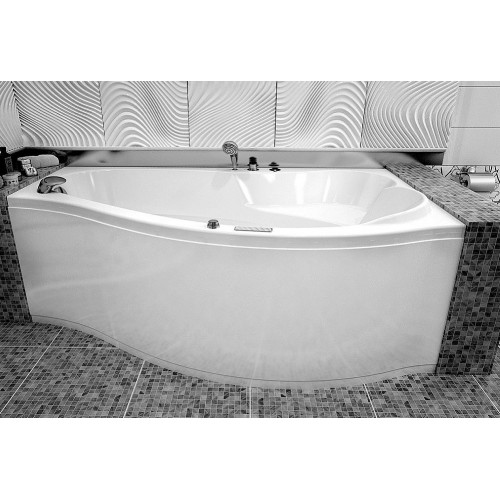 Акриловая ванна Aquanet Palma 170x90 R с каркасом