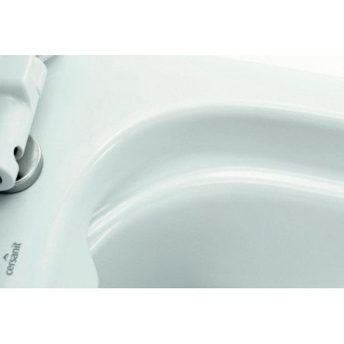 Комплект Унитаз подвесной Cersanit Carina new clean on + Система инсталляции 4 в 1 с кнопкой смыва
