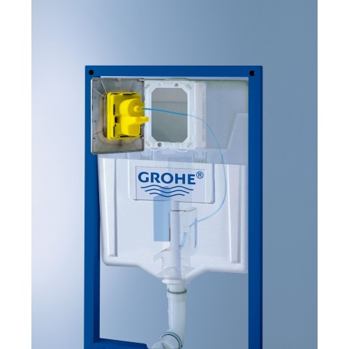 Комплект Система инсталляции для унитазов Grohe Rapid SL 38772001 3 в 1 с кнопкой смыва + Унитаз подвесной Gustavsberg Estetic Hygienic Flush белый