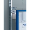Комплект Унитаз подвесной Gustavsberg Hygienic Flush WWC 5G84HR01 безободковый + Система инсталляции для унитазов Grohe Rapid SL 38775001 4 в 1 с кнопкой смыва