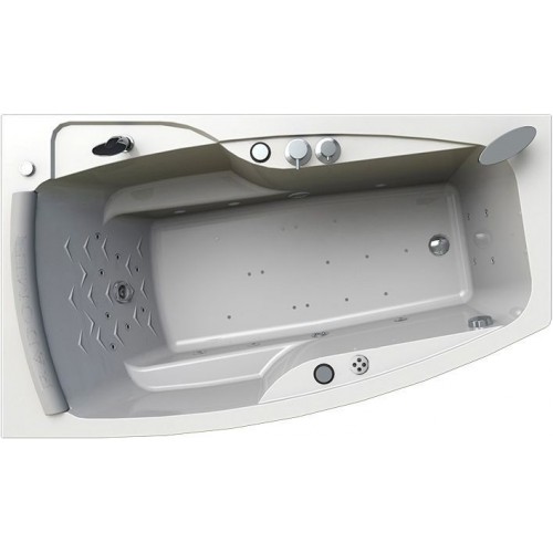 Акриловая ванна Radomir Аризона Специальный Chrome 170x100 левая с фронтально-торцевой панелью