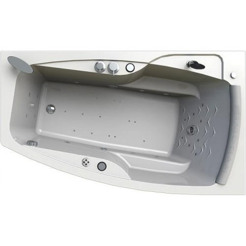 Акриловая ванна Radomir Аризона Специальный Chrome 170x100 правая с фронтальной панелью