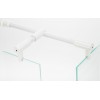 Душевой уголок Vegas Glass AFP-Fis 90 01 10 R профиль белый, стекло сатин
