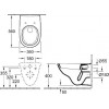Комплект Система инсталляции для унитазов Grohe Rapid SL 38750001 4 в 1 с кнопкой смыва + Унитаз подвесной Villeroy & Boch O'Novo 5660 H101 alpin